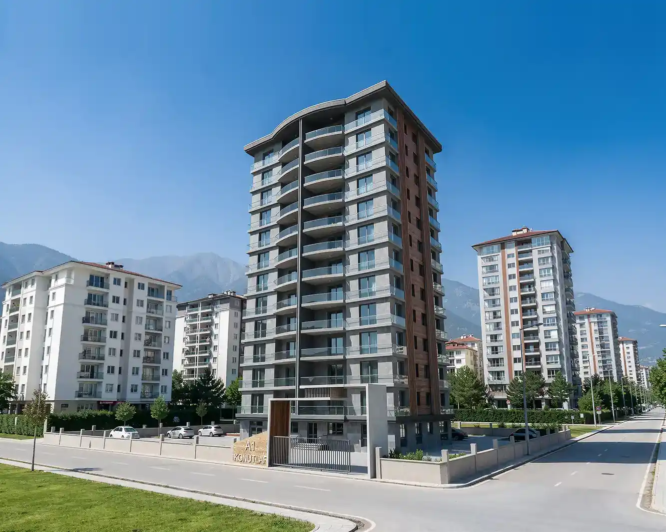 Dış cephe mimari görselleştirme öğrenci çalışması