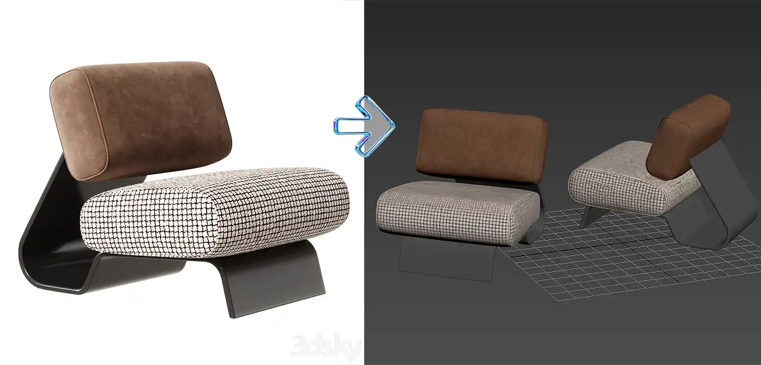 Sofy AI ile görselden oluşturulan 3D model